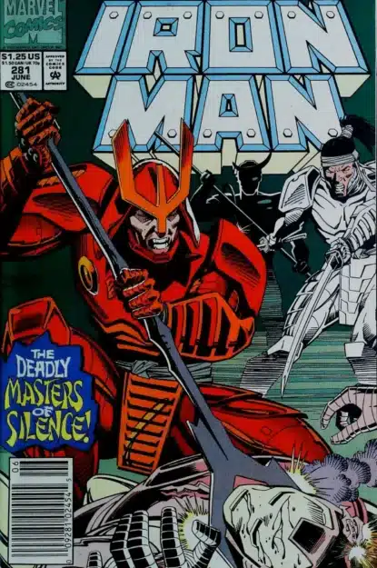 Couverture de IRON MAN (1968) #281 - par Kevin Hopgood - lecubeacomics.com