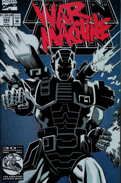 Couverture de IRON MAN (1968) #282 - par Kevin Hopgood - lecubeacomics.com