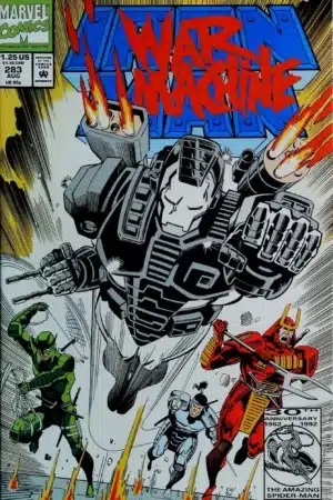 Couverture de IRON MAN (1968) #283 - par Kevin Hopgood - lecubeacomics.com