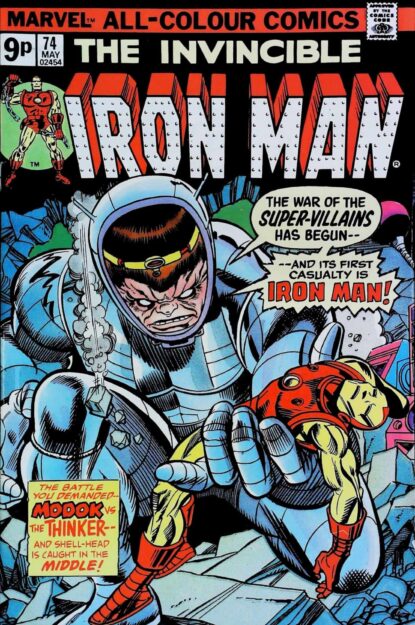 Couverture de IRON MAN (1968) #74 - par Gil Kane - lecubeacomics.com