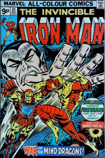 Couverture de IRON MAN (1968) #81 - par Ron Wilson - lecubeacomics.com