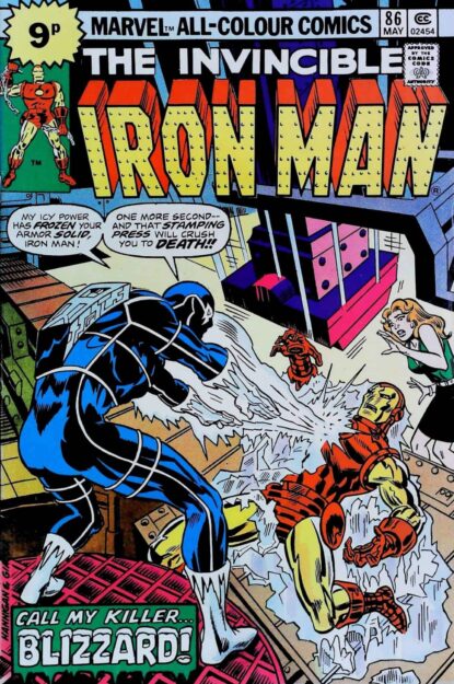 Couverture de IRON MAN (1968) #86 - par Ed Hannigan - lecubeacomics.com