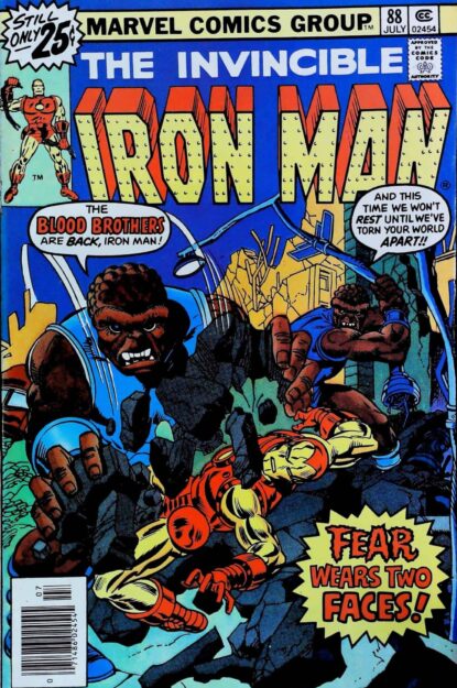 Couverture de IRON MAN (1968) #88 - par Gil Kane - lecubeacomics.com