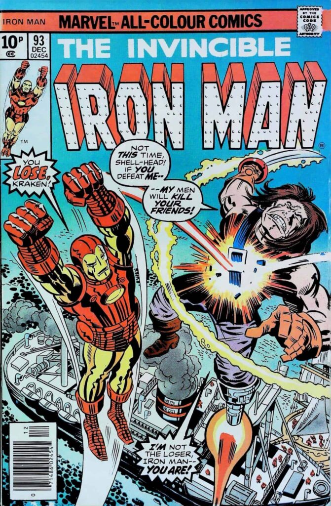 Iron Man #93, vue de l'exemplaire