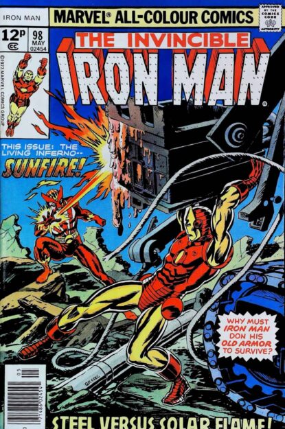 Couverture de IRON MAN (1968) #98 - par Gil Kane - lecubeacomics.com
