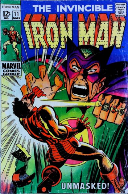 Couverture de IRON MAN (1968) #11 - par George Tuska - lecubeacomics.com