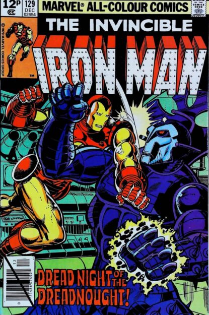 Couverture de IRON MAN (1968) #129 - par Bob Layton - lecubeacomics.com