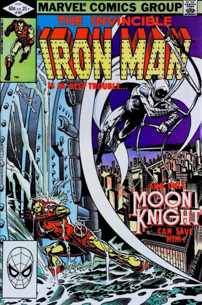 Couverture de IRON MAN (1968) #161 - par Ed Hannigan - lecubeacomics.com