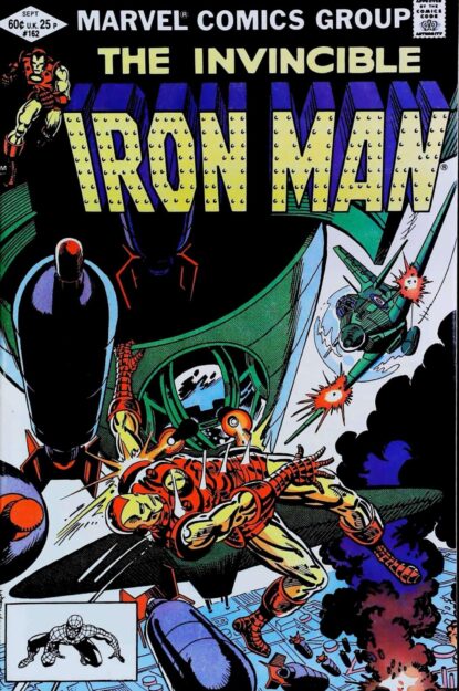 Couverture de IRON MAN (1968) #162 - par Ed Hannigan - lecubeacomics.com