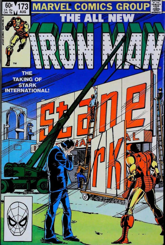 Iron Man #173, exemplaire FN+ 6.5, recto