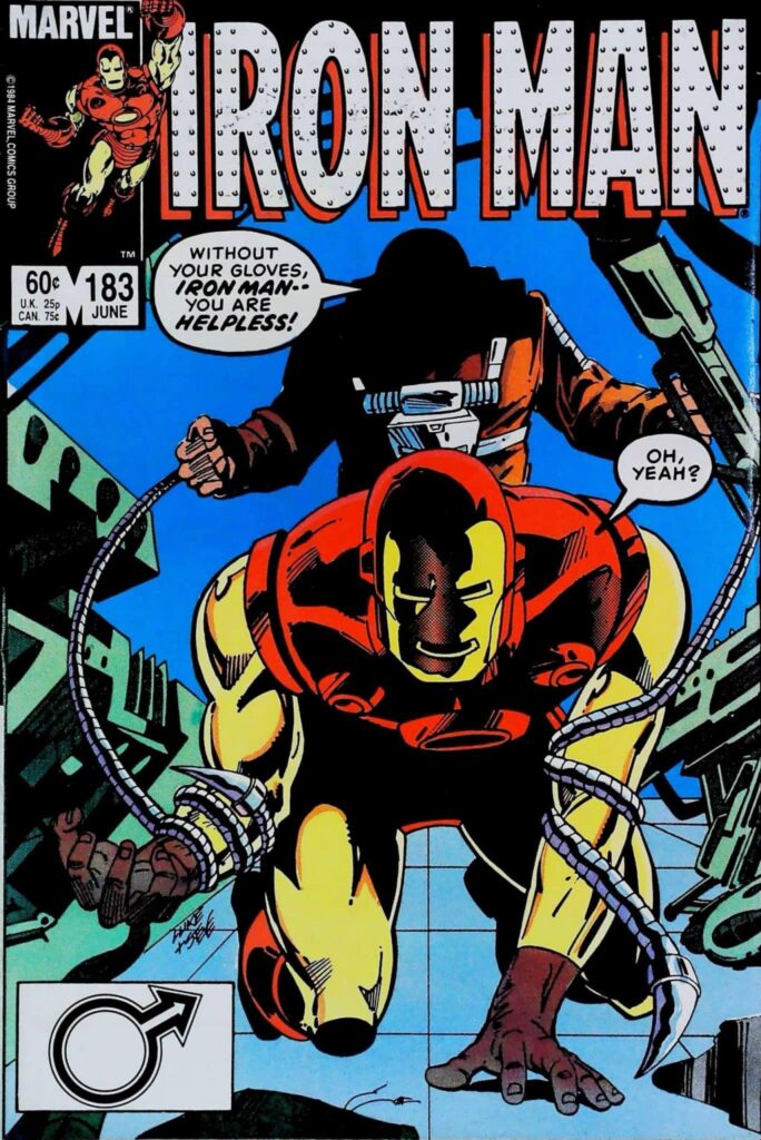 Iron Man #183, exemplaire FN+ 6.5, recto
