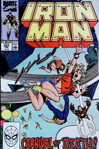 Couverture de IRON MAN (1968) #253 - par John Byrne - lecubeacomics.com