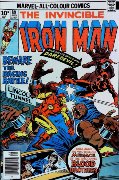Couverture de IRON MAN (1968) #89 - par John Buscema - lecubeacomics.com