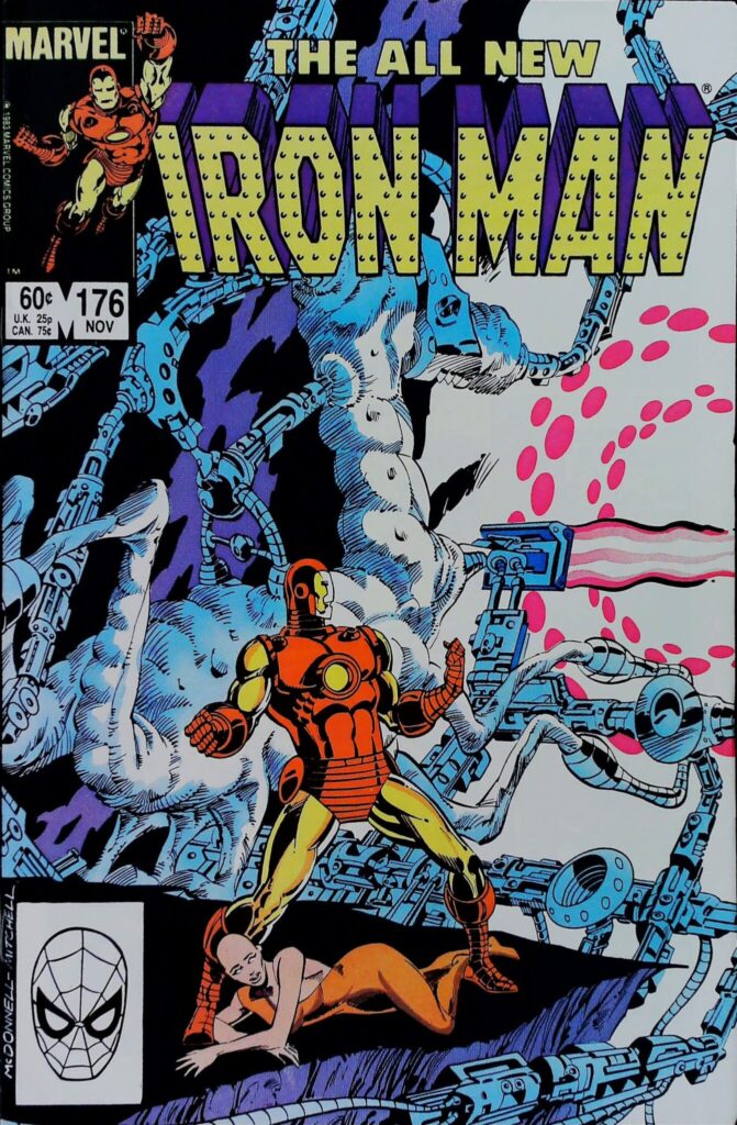 Iron Man #176, exemplaire VF 8.0, recto