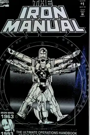 Couverture de THE IRON MANUAL - par  - lecubeacomics.com