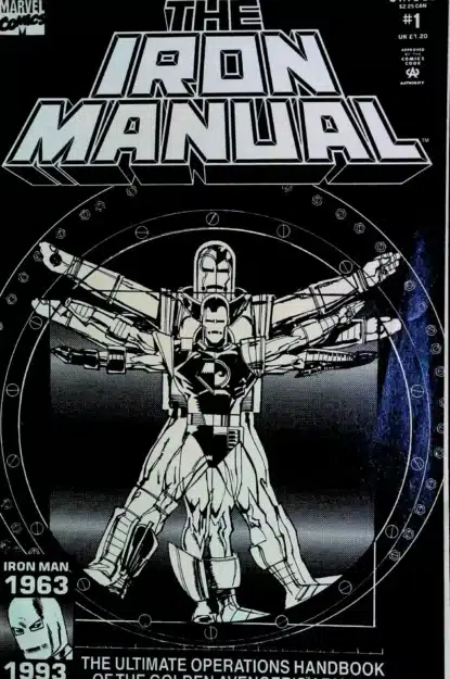 Couverture de THE IRON MANUAL - par  - lecubeacomics.com
