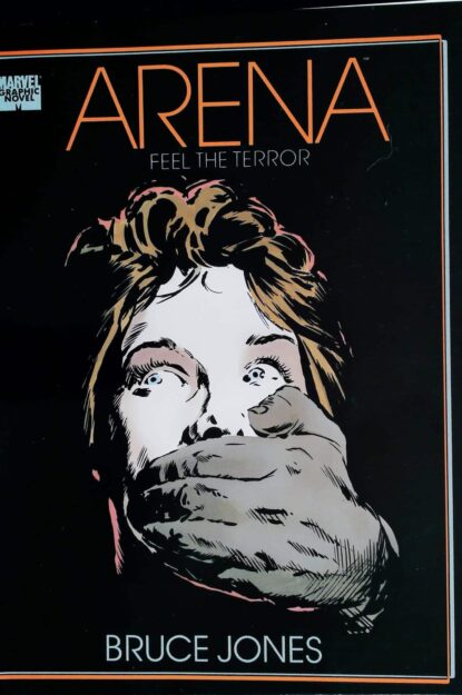 Couverture de ARENA - par Bruce Jones - lecubeacomics.com