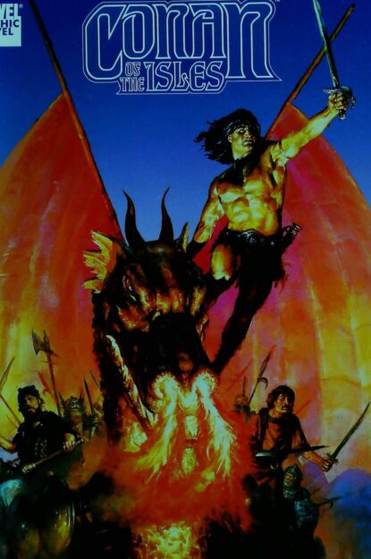 Couverture de CONAN OF THE ISLES - par Doug Beekman - lecubeacomics.com