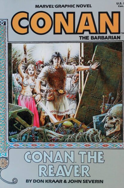 Couverture de CONAN THE REAVER - par John Severin - lecubeacomics.com