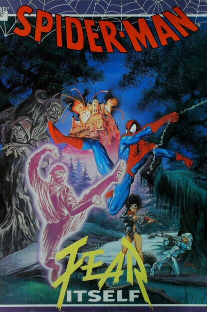 Couverture de SPIDER-MAN : FEAR ITSELF - par Joe Jusko - lecubeacomics.com