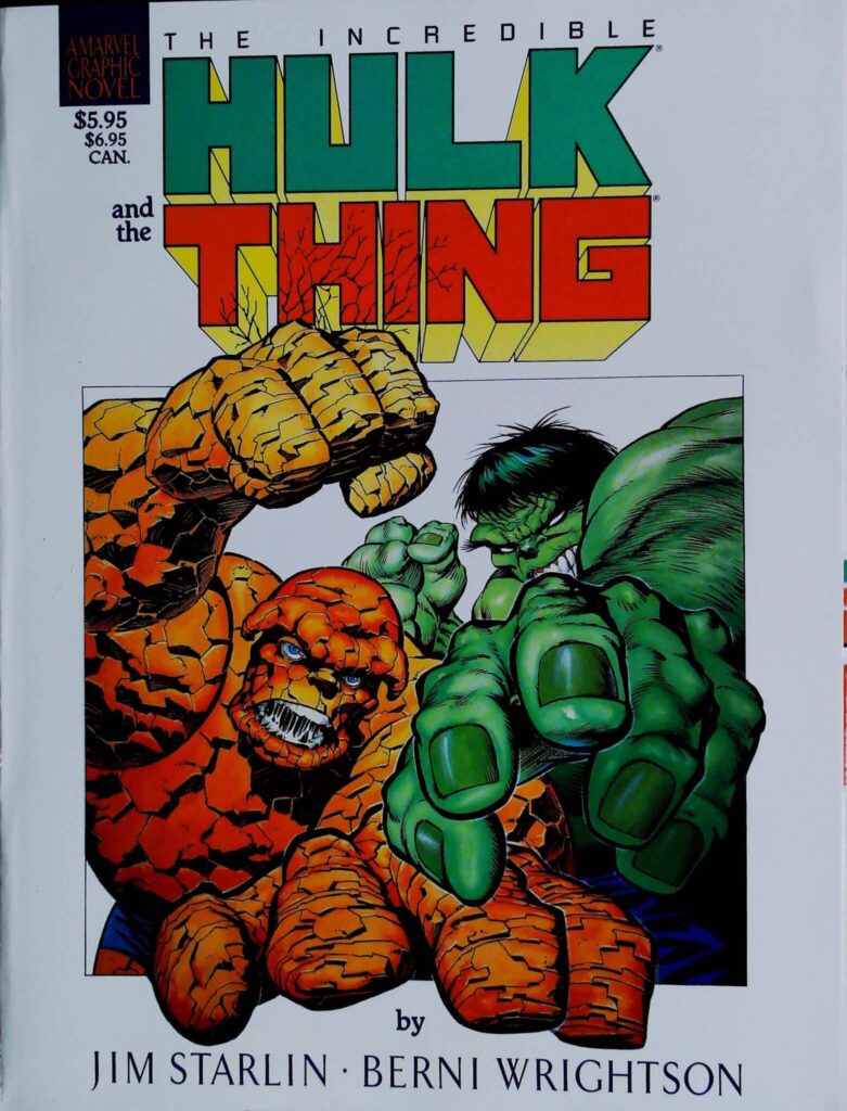 Hulk And The Thing : The Big Change, vue de l'exemplaire