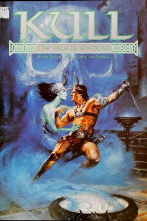 Couverture de KULL : THE VALE OF SHADOW - par Doug Beekman - lecubeacomics.com