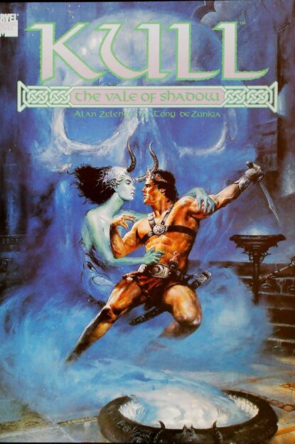 Couverture de KULL : THE VALE OF SHADOW - par Doug Beekman - lecubeacomics.com