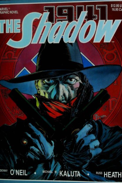 Couverture de THE SHADOW : HITLER'S ASTROLOGER - par Mike Kaluta - lecubeacomics.com