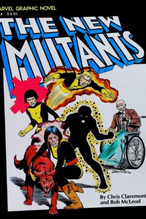 Couverture de NEW MUTANTS - par Bob McLeod - lecubeacomics.com