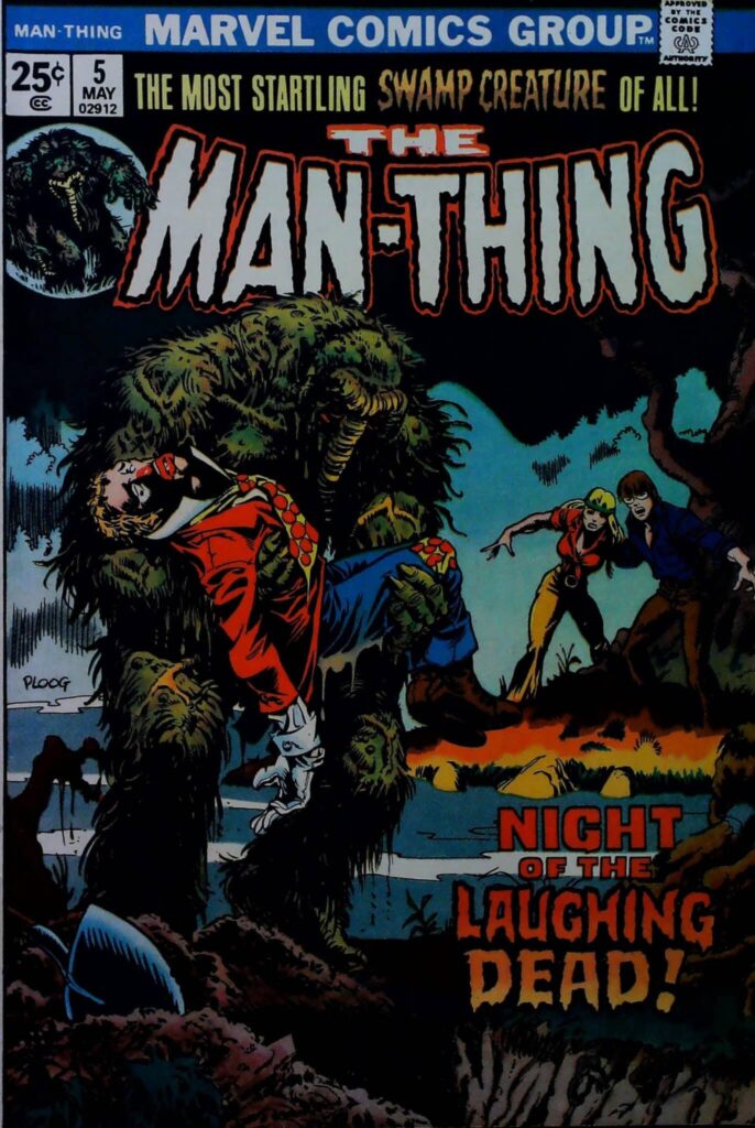 Man-Thing #5, exemplaire FN/VF 7.0, recto