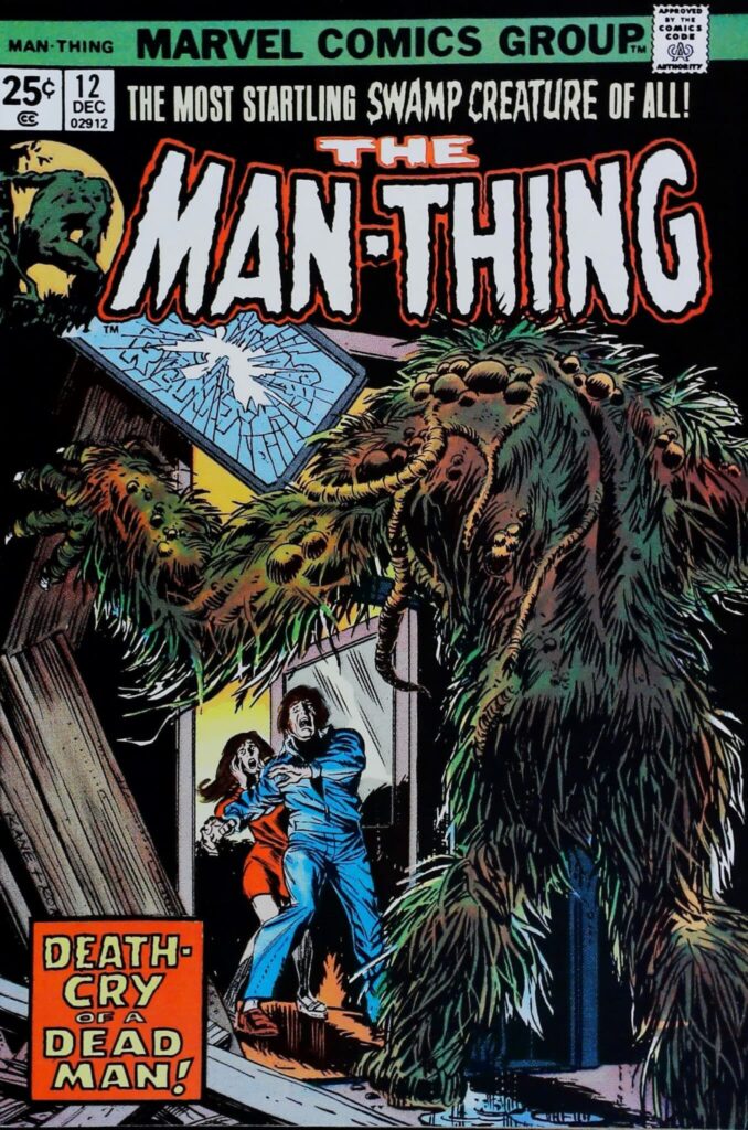 Man-Thing #12, exemplaire VF 8.0, recto