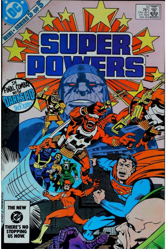 Super Powers #5, vue de l'exemplaire
