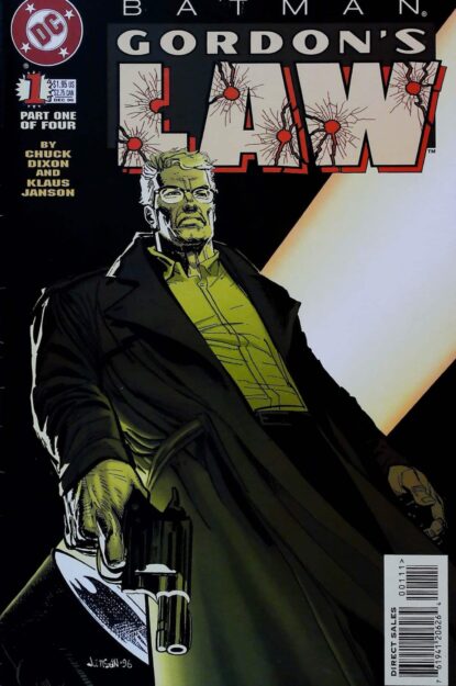 Couverture de BATMAN : GORDON'S LAW (1996) COMPLETE SET #1-4 - par Klaus Janson - lecubeacomics.com