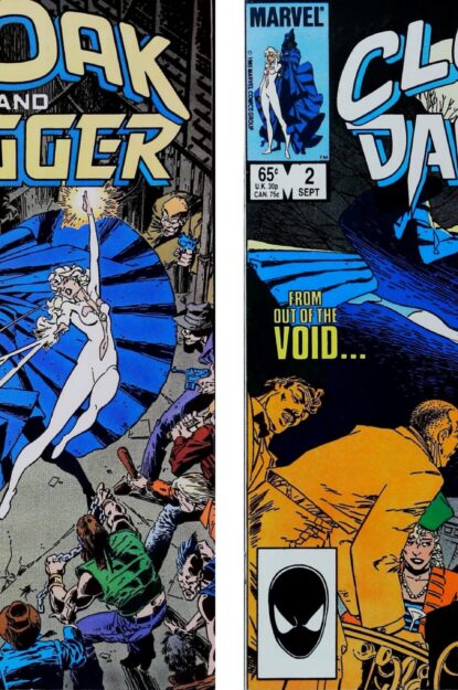 CLOAK AND DAGGER (1985) COMPLETE SET #1-11 - Marvel - lecubeacomics.com Couverture de CLOAK AND DAGGER (1985) COMPLETE SET #1-11 - par Rick Leonardi - lecubeacomics.com