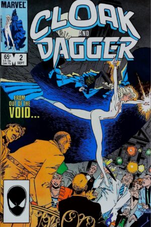 Couverture de CLOAK AND DAGGER (1985) #2 - par Rick Leonardi - lecubeacomics.com