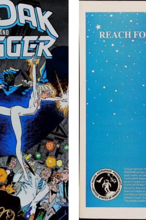 Couverture de CLOAK AND DAGGER (1985) #2 - par Rick Leonardi - lecubeacomics.com