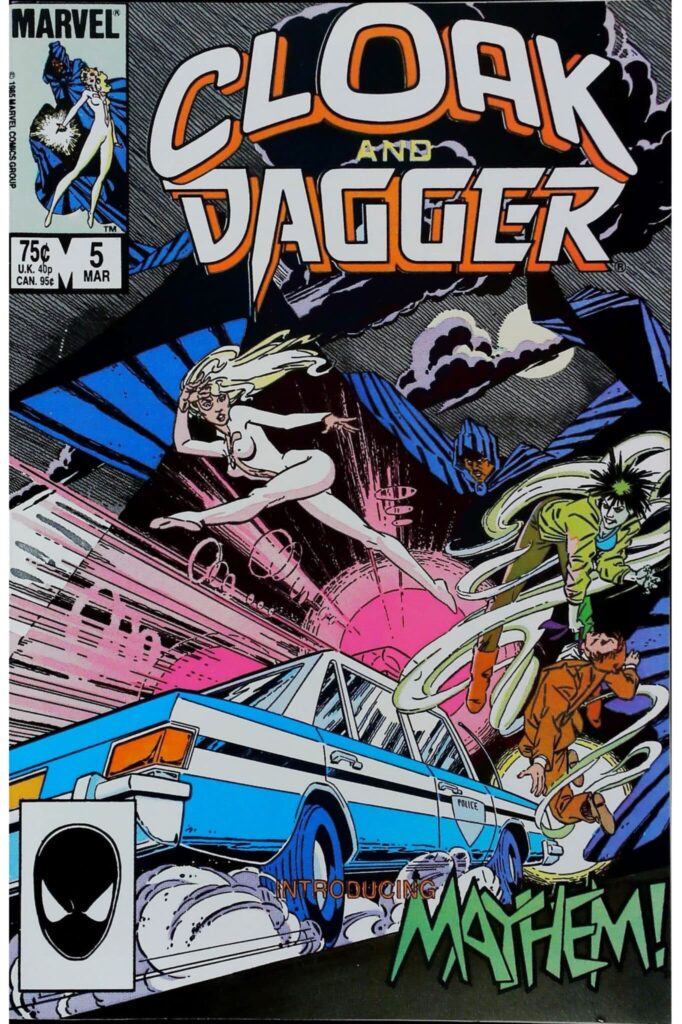 Cloak And Dagger #5, vue de l'exemplaire