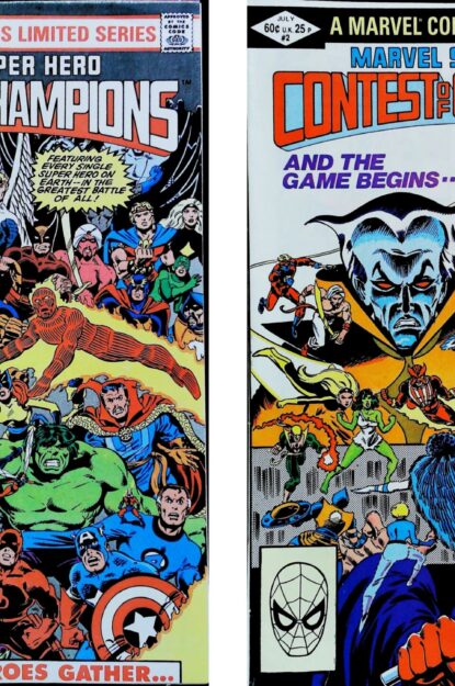MARVEL SUPER HERO CONTEST OF CHAMPIONS (1982) COMPLETE SET #1-3 - Marvel - lecubeacomics.com Couverture de MARVEL SUPER HERO CONTEST OF CHAMPIONS (1982) COMPLETE SET #1-3 - par John Romita Jr - lecubeacomics.com