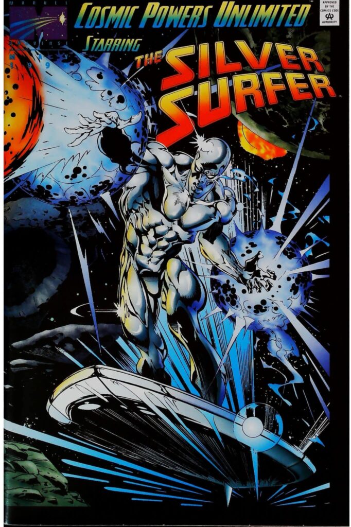 Cosmic Powers Unlimited #1, vue de l'exemplaire