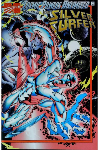 Couverture de COSMIC POWERS UNLIMITED (1995) #2 - par Claudio Castellini - lecubeacomics.com