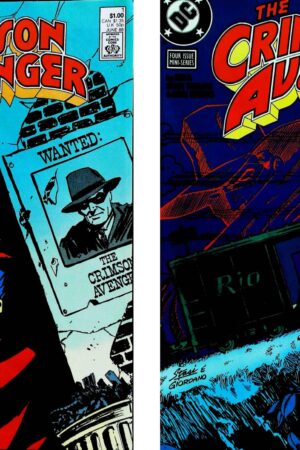 CRIMSON AVENGER (1988) COMPLETE SET #1 4 DC Comics lecubeacomics.com