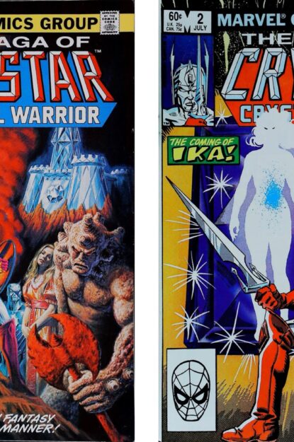 CRYSTAL WARRIOR (1983) COMPLETE SET #1-11 - Marvel - lecubeacomics.com CRYSTAL WARRIOR (1983) COMPLETE SET #1-11 - par Bob Larkin - lecubeacomics.com