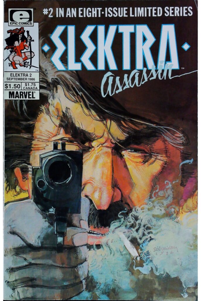 Elektra Assassin #2, vue de l'exemplaire
