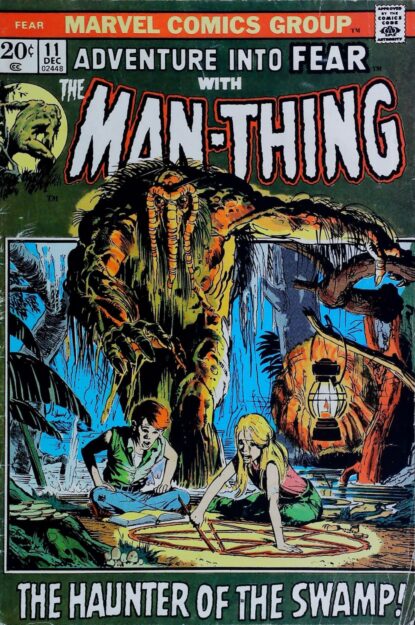 Couverture de FEAR (1970) #11 - par Neal Adams - lecubeacomics.com