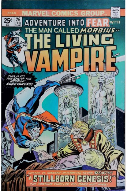 Couverture de FEAR (1970) #26 - par Gil Kane - lecubeacomics.com