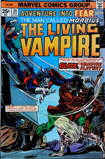 Couverture de FEAR (1970) #24 - par Gil Kane - lecubeacomics.com