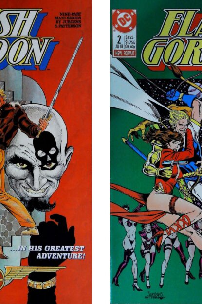 FLASH GORDON (1988) COMPLETE SET #1-9 - DC Comics - lecubeacomics.com Couverture de FLASH GORDON (1988) COMPLETE SET #1-9 - par Dan Jurgens - lecubeacomics.com