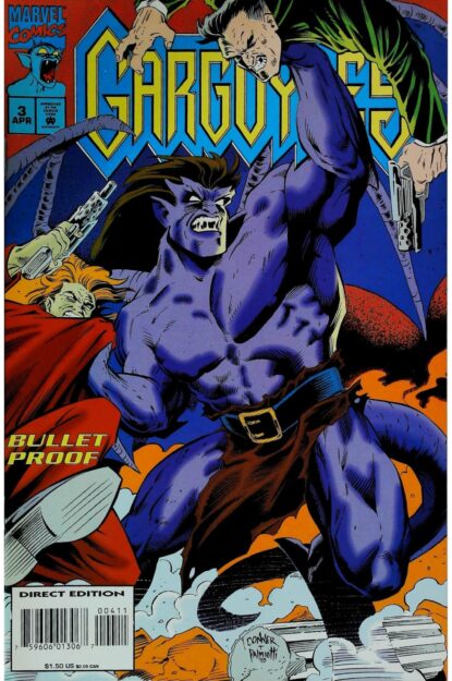 Couverture de GARGOYLES (1995) #3 - par Amanda Conner - lecubeacomics.com