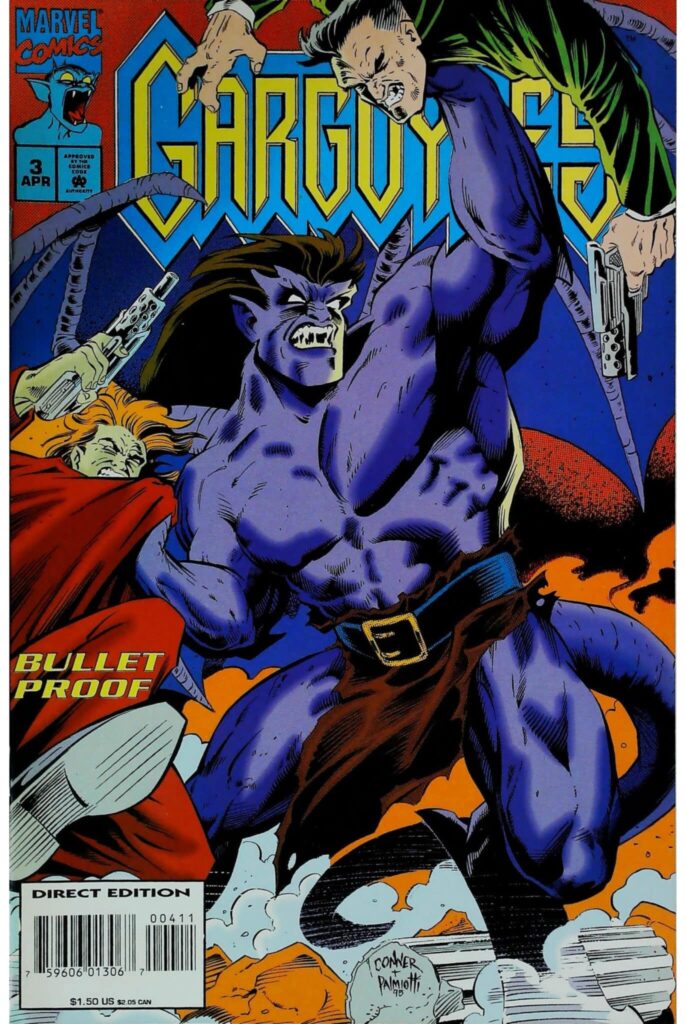 Gargoyles #3, vue de l'exemplaire
