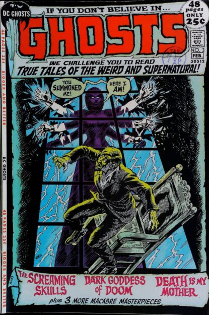 Couverture de GHOSTS (1971) #3 - par Nick Cardy - lecubeacomics.com